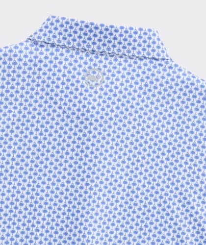 Performance Polo Shirt for Men - X-Large Blue Palmetto