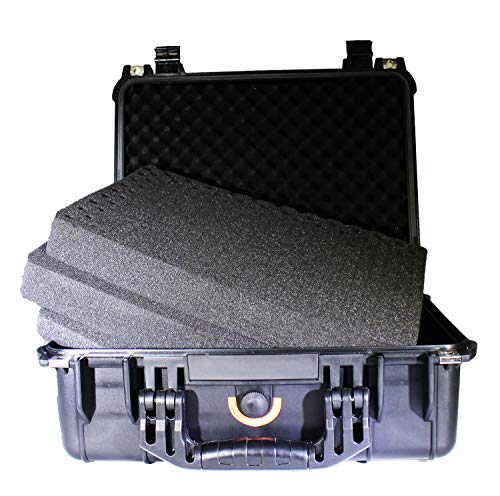 Apache Watertight Hard Case with Custom Foam Insert 16.25" for Equipment Storage