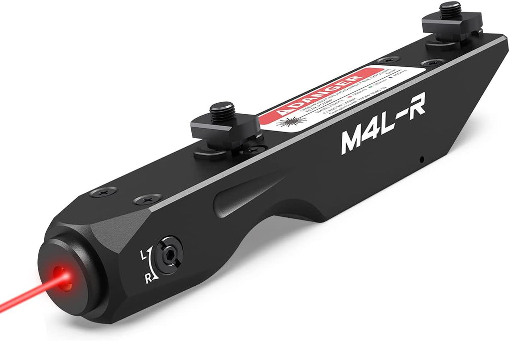 Votatu M4L-R Red Laser Sight - Ultra Low-Profile Tactical Compact Beam with Strobe Function