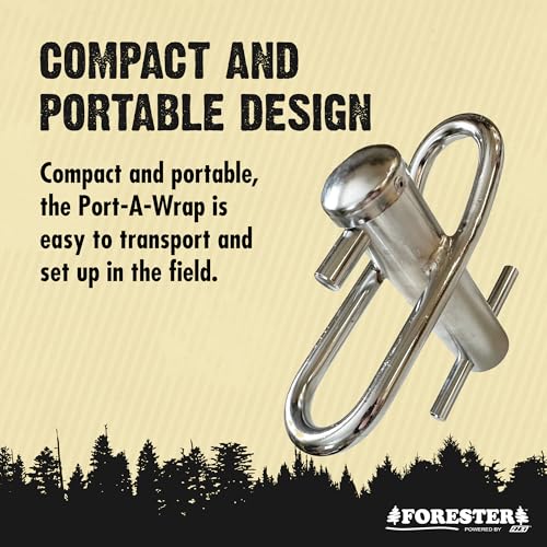 Forester Port-A-Wrap Stainless Steel Arborist Tree Rigging Wrap Medium - 7000lb Strength
