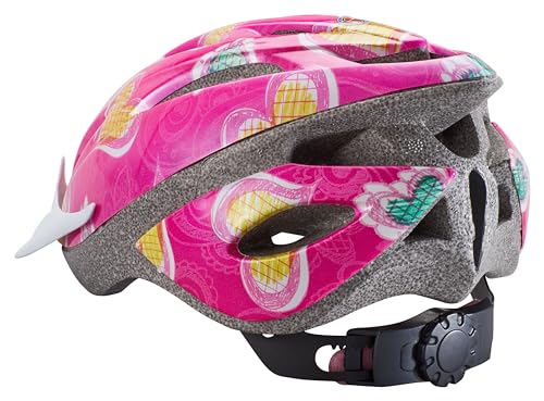 Child Bike Helmet Pink Hearts for Kids 5-8 Years Schwinn Thrasher Variation