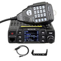 Retevis RT95 Dual Band Mobile Ham Radio Kit - 2m/70cm Transceiver, Installation Included, Portable CB Radio