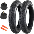 2 Pack 14x2.125 Inch E-Bike Tire with 2 Tubes - Heavy-Duty Replacement for Electric Bikes