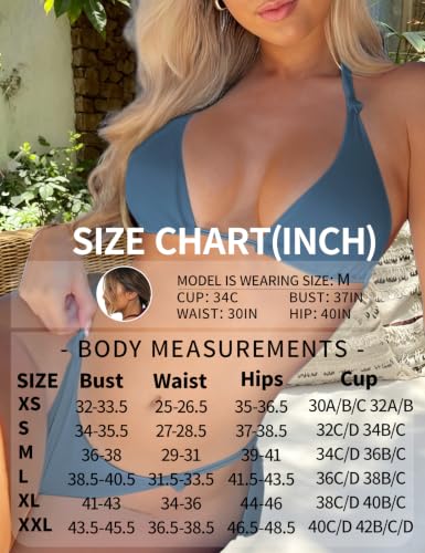 Women's Bikini Sets Adjustable Bathing Suit Small Brown Two Piece Swimsuit