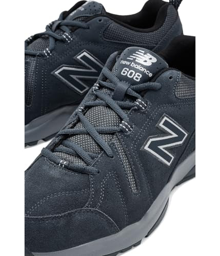 New Balance Men's 608 V5 Cross Trainer Shoes 12 Wide Orca Gunmetal