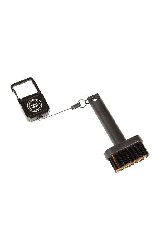 Mini Golf Club Brush - Premium Golf Brush Tool for Effective Cleaning, Durable Golf Club Cleaner Brush with Retractable Cord and Sturdy Bristles - Golf Brush and Groove Cleaner in One