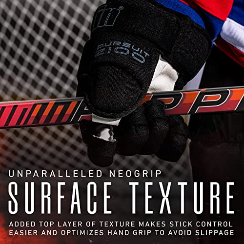 Kids Ice Hockey Stick - Left Shot 55 Inch Junior Composite, Red