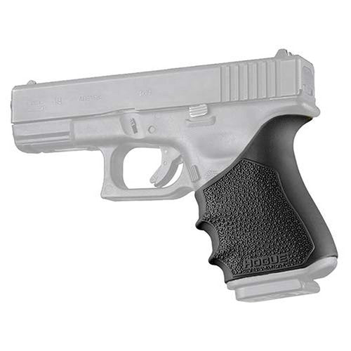 Hogue Glock 19, 23, 32, 38 (Gen 3-4) HandAll Beavertail Rubber Grip Sleeve, Black - 17040
