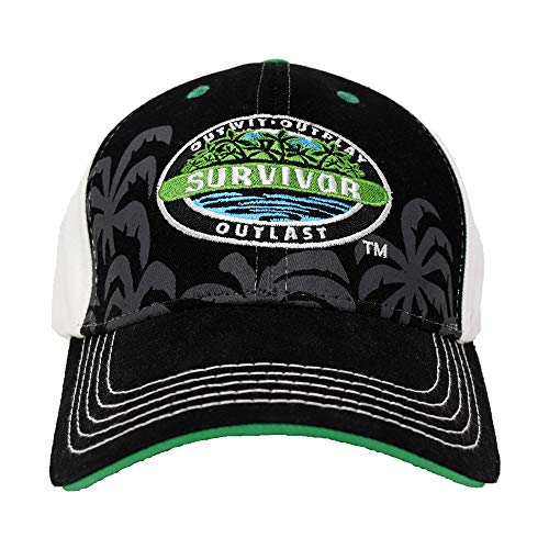 CBS Survivor Hat One Size Black - Official Jeff Probst Outwit Outplay Outlast Cap
