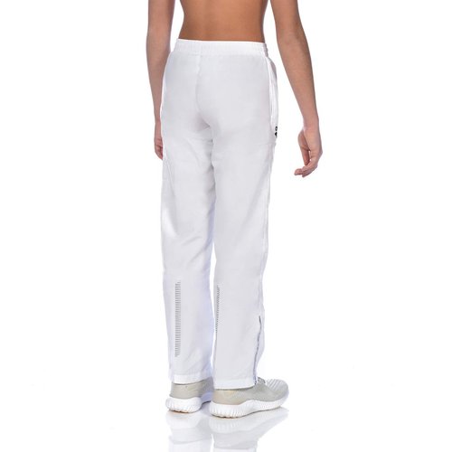 ARENA Teamline Youth Warm Up Pants Bottoms for Sports Training Fitness Side Pockets Adjustable Waistband Lightweight Quick Drying Ideal for Clubs, White, XX-Large