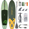 Retrospec Weekender Inflatable Paddle Board 10'6" with Accessories - Wild Spruce