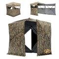 JOMAILIEEL 360° See-Through Pop Up Hunting Blind for 3-4 People