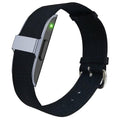 YOFUNTLE Nylon Replacement Compatible for Hume Band, Women Men Soft Breathable Nylon Strap Adjustable Wristband for Hume Health Band Fitness Tracker (Black)
