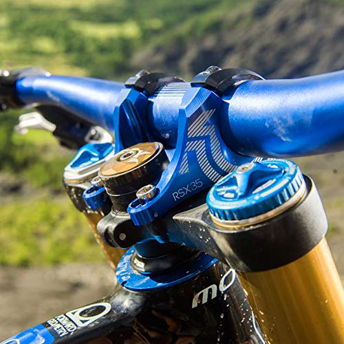 Funn RSX Direct Mount MTB Stem 35mm Dual Crown - Black, 30mm Rise