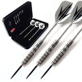 CUESOUL Professional Tungsten Steel Tip Darts with Deluxe Case - 30g, Luxury Variation