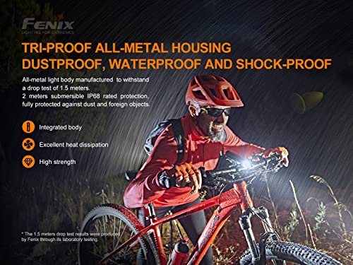 Fenix BC26R Rechargeable Bike Light 1600 Lumens Waterproof Bicycle Headlight