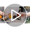 N9R 9oz Clear Disposable Plastic Cups 100-Pack for Cocktails & Wine