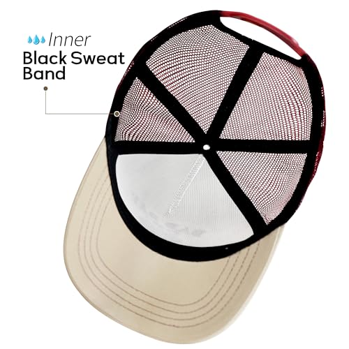 It's a Bad Day to Be a Hotdog Snapback Trucker Hat - Embroidered Mesh Baseball Cap for Men Women