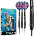 Red Dragon Peter Wright Snakebite 3 Darts Set - 22g Tungsten with Flights & Stems