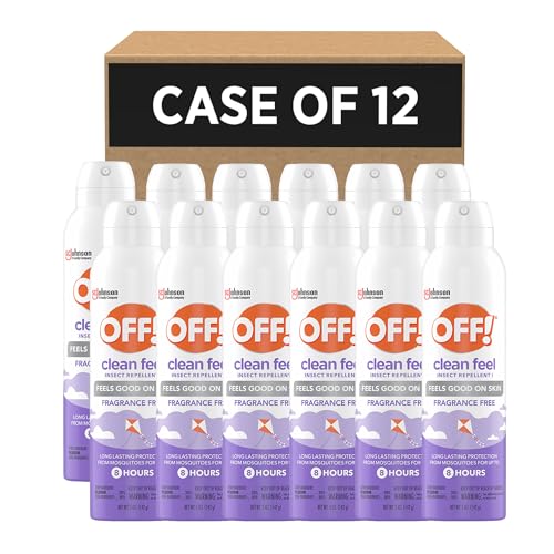 Insect Repellent Spray with Picaridin 5 oz Pack of 12 - Mosquito & Tick Protection
