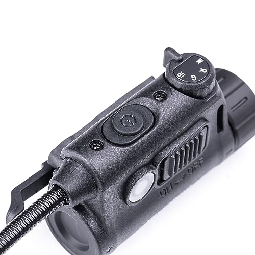 NEXTORCH Rstar Helmet Light with IR Signal, Adjustable Brightness & Multiple Modes
