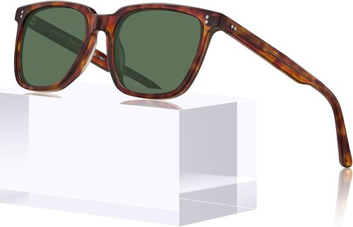 CARFIA Retro Polarized Sunglasses for Men - UV400 Protection & Anti-Glare | Stylish Outdoor Eyewear