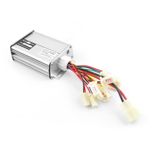L-faster 36V48V 1000W Brush Motor Controller for Tricycle Scooter, Silver, 1000W Brushed Controller