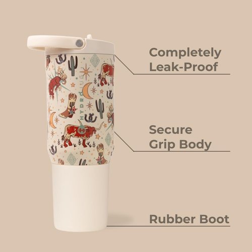 HydroJug Sport - 20oz Stainless Steel Tumbler with Straw | Vacuum Insulated & Leakproof Design