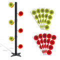 Aimax Outdoor Dueling Tree Target Kit for .22 Rimfire - 6 Targets, Steel Shooting Practice