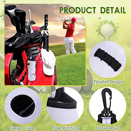 WILLBOND 48 Pcs Golf Ball Carry Bag & Tee Holder Set - 24 Colors (Variation: Simple)