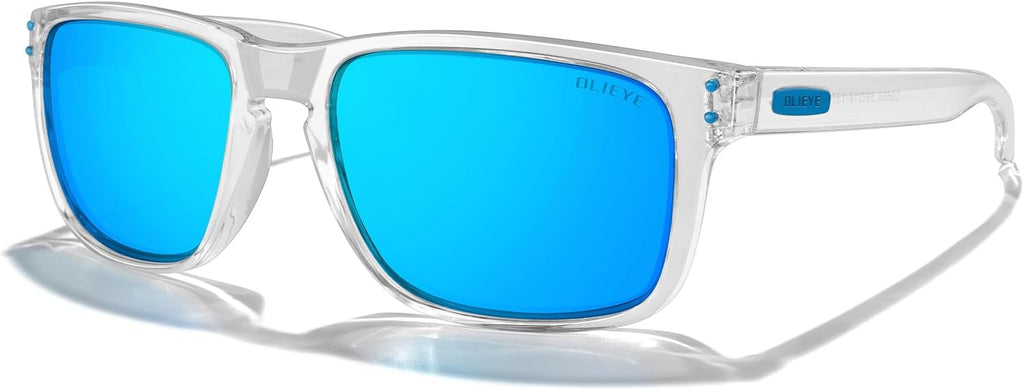 Skiennix Men’s Polarized Sports Sunglasses - Flexible Frame for Fishing & Outdoor Activities
