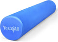 Yes4All EVA Firm Foam Roller - Round Back Roller for Exercise, Yoga & Pilates | 12/18/24/36 Inch Sizes