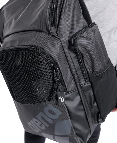 Black Arena One Go Swim Sports Backpack 35L - Athletic Equipment Bag