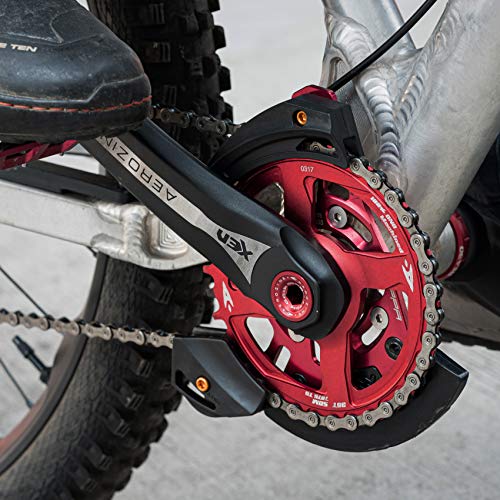 Funn Zippa DH MTB Chain Guide Black 32T-38T ISCG05 Mount - Durable Light Weight