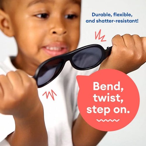 Babiators Originals Round: Peachy Keen | Amber Lens | Ages 3-5