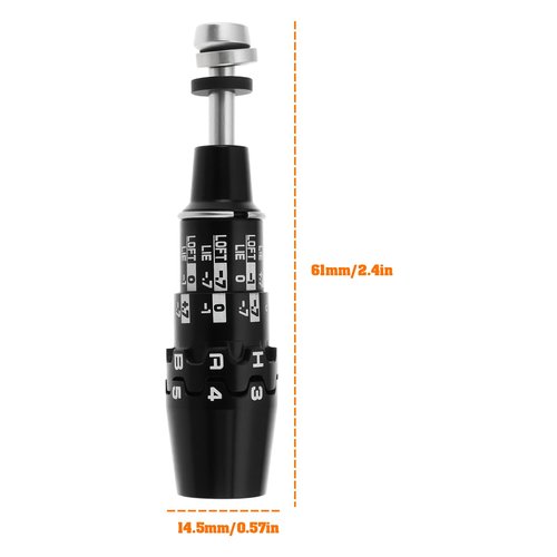 Briny River 0.335 Golf Shaft Adapter Compatible with Cobra DS-Adapt X LS MAX-K MAX-D Driver Fairway Hybrid
