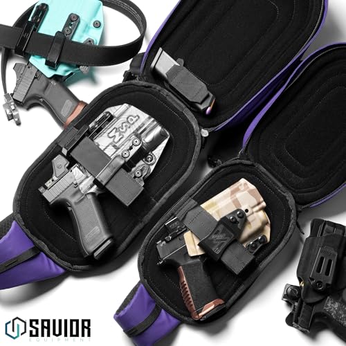 Medium Indigo Savior Equipment Obscura Sling Bag Tactical EDC Crossbody Pistol Holster