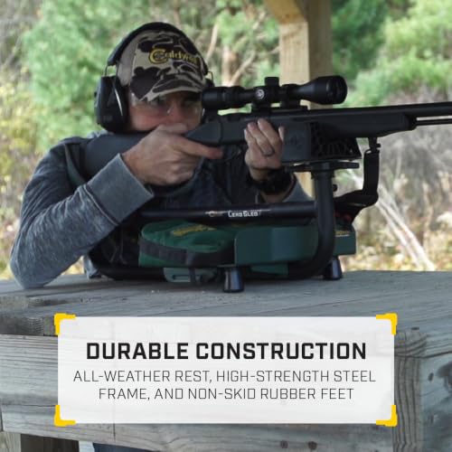 Caldwell Lead Sled Adjustable Shooting Rest - Recoil Reducing & Precise Elevation