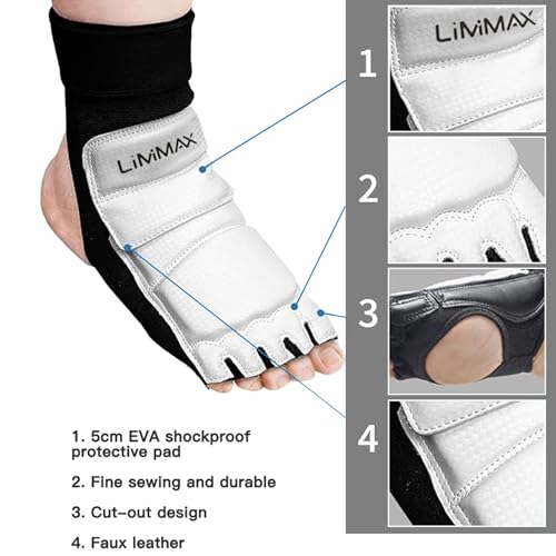 X-Large Martial Arts Foot Protector for Karate Boxing Sparring Gear