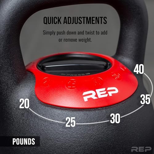 Blue 24kg Adjustable Kettlebell for Home Gym Strength Training