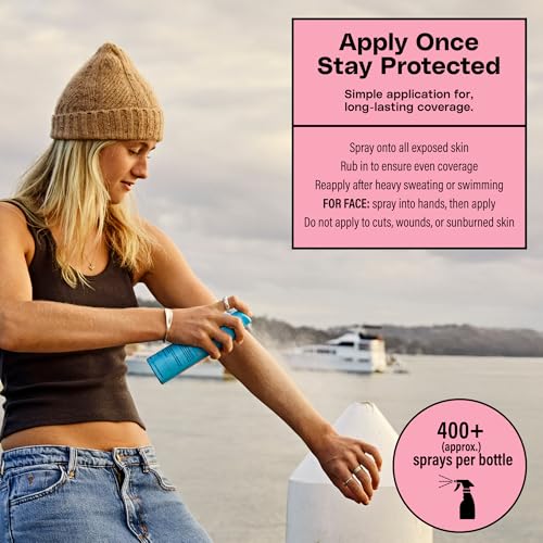 Mimikai Mosquito & Tick Repellent Spray- DEET-Free Naturally Derived Bug Spray for Adults & Kids (2+) - EPA-Registered Insect Repellent- 8-Hour Mosquito & 4-Hour Tick Protection, 5.5oz