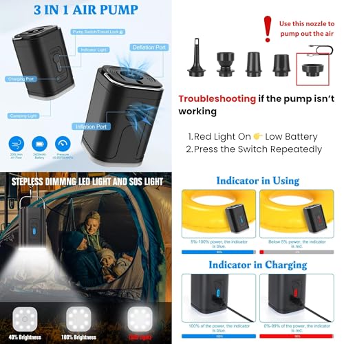 70L Vacuum Travel Backpack with Pump, TSA Lock & Waterproof Material - MEGABACK