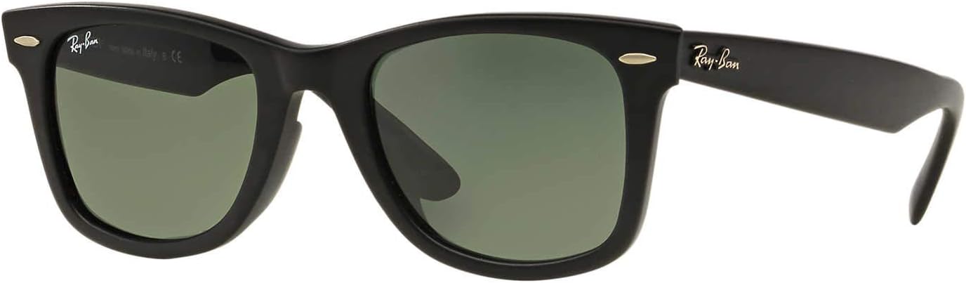 Ray-Ban Wayfarer Sunglasses - Original RB2140F Low Bridge Fit | Stylish Square Design