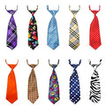 Segarty 10PCS Multi-Colored Large Dog Bow Ties with Adjustable Collar Valentine's Holiday