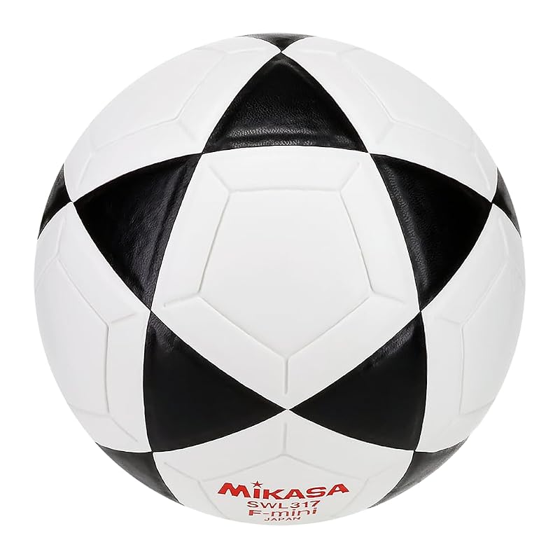 Indoor Soccer Ball 2 Size White+2 Inch - Mikasa Indoor Series