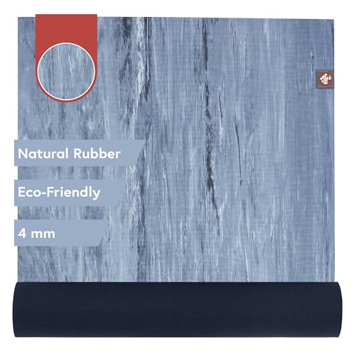 Manduka eKOLite Yoga Mat 71" x 24" - Natural Rubber, Eco-Friendly, Textured Surface