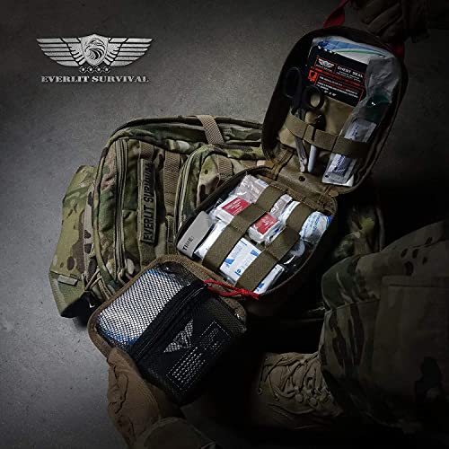 OD Green Trauma Kit with Tourniquet & Splint - Emergency First Aid for Outdoors