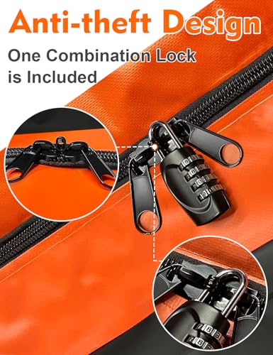 Waterproof Rooftop Cargo Carrier Bag 30 Cubic Feet - No Rack Included