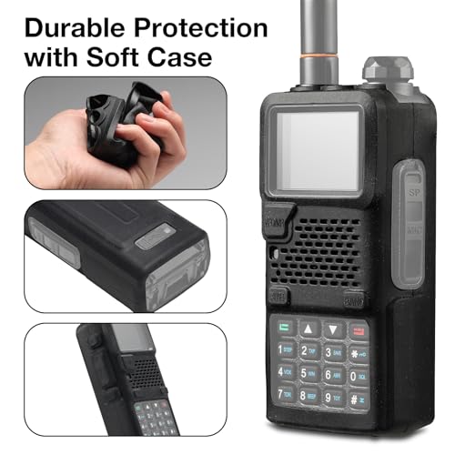BAOFENG UV-5RM Plus 10W Ham Radio Dual Band Long Range Set with Cases & Speakers