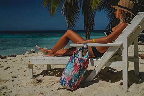 Såk Gear Skog Å Kust Waterproof Dry Bag - Palm, 20L, Floating Waterproof Bag for Kayaking & Outdoor Activities